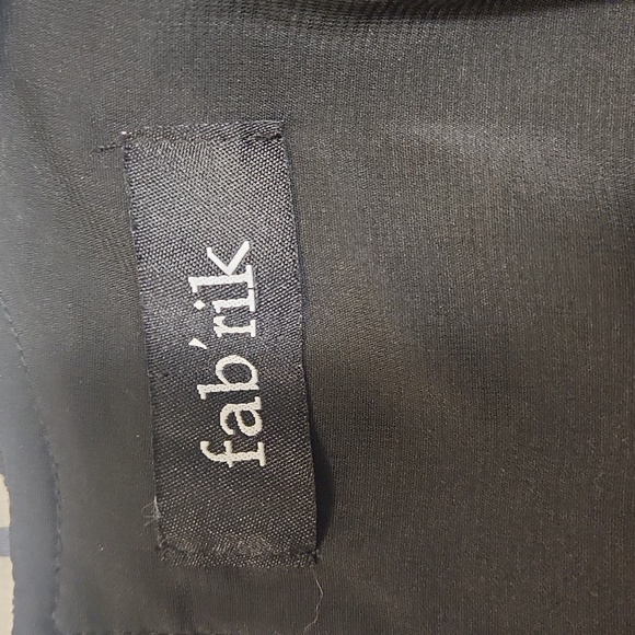 Fab'rik Black Lace Dress, Size Medium - Picture 8 of 9